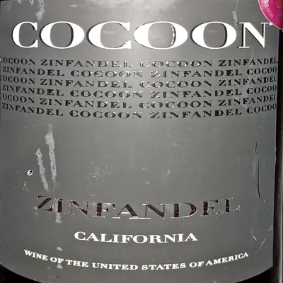 2021 Zinfandel Cocoon, Lodi, Californien, USA.